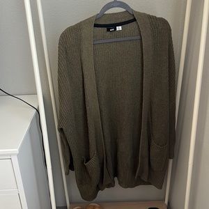 Urban Outfitters BDG Olive Green Cardigan